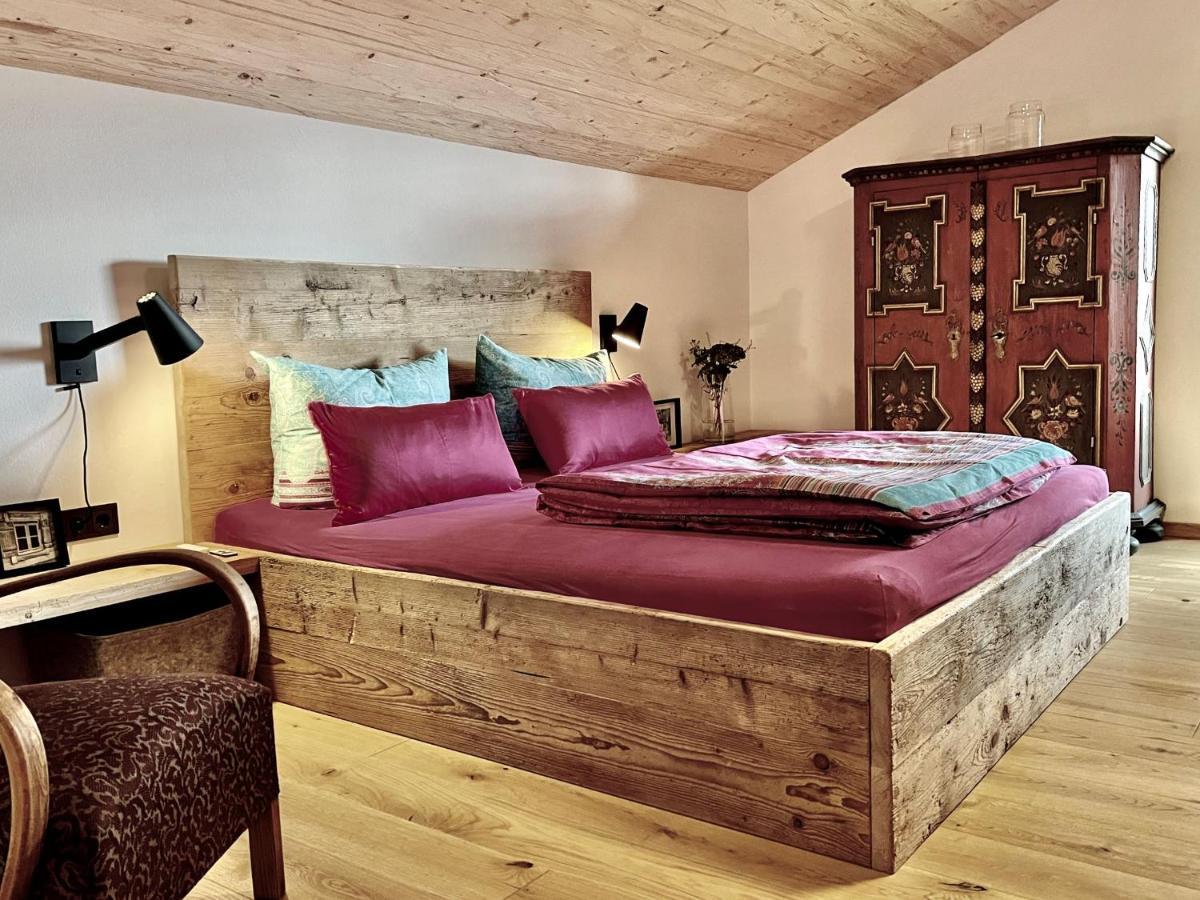 Ferienwohnung Chiemseealpenblick Breitbrunn am Chiemsee Bagian luar foto