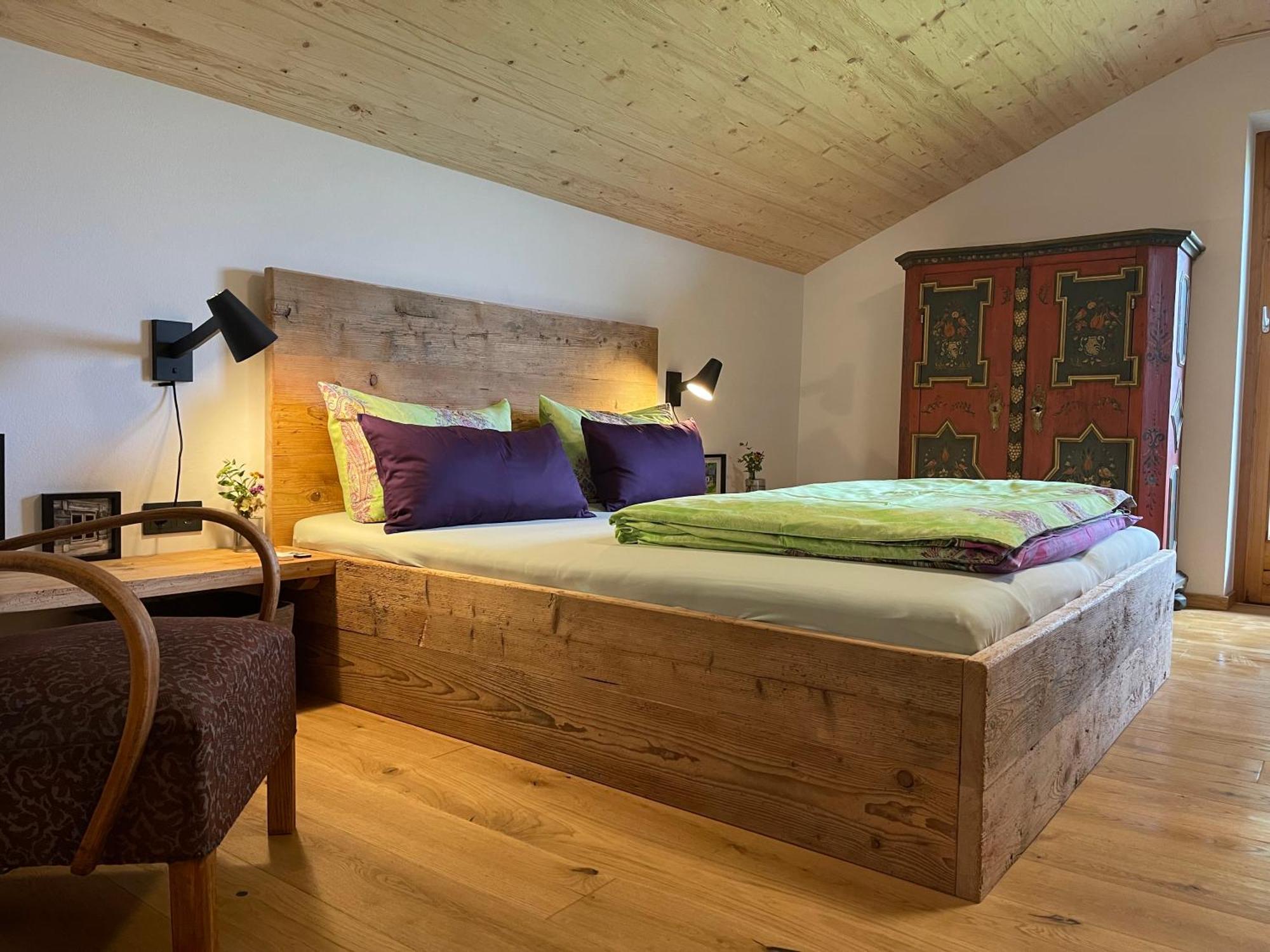 Ferienwohnung Chiemseealpenblick Breitbrunn am Chiemsee Bagian luar foto